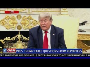 LIVE: President Trump Meets with Nato Secretary-General at Oval Office
