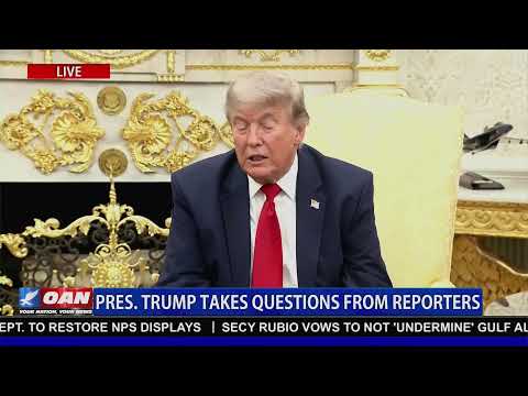 LIVE: President Trump Meets with Nato Secretary-General at Oval Office