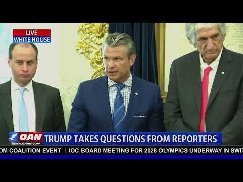 LIVE: TRUMP DELIVERS REMARKS FROM OVAL OFFICE