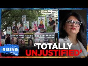 'TRAVESTY' Rashida Tlaib SOUNDS OFF after protesters sentenced to AT LEAST 50 YEARS | RISING
