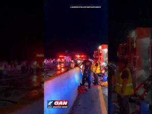 A small aircraft crashed near Laredo International Airport in Texas late Tuesday night.