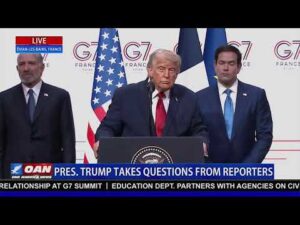 LIVE: PRESIDENT TRUMPS HOLDS PRESS CONFERENCE AS G-7 SUMMIT COMES TO AN END