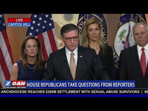 LIVE: HOUSE GOP LEADERSHIP HOLD PRESS CONFRENCE