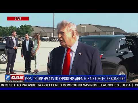 LIVE: PRESIDENT TRUMP GIVES REMARKS