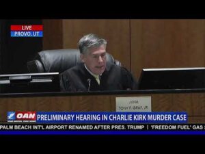 LIVE: ACCUSED CHARLIE KIRK ASSASSIN PRELIMINARY HEARING
