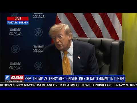 LIVE: TRUMP MEETS WITH ZELENSKY ON SIDELINES OF NATO SUMMIT IN TURKEY