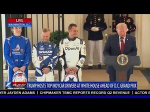 LIVE: TRUMP SPEAKS AT FREEDOM 250 GRAN PRIX EVENT