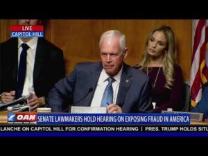 LIVE: SENATE LAWMAKERS HOLD HEARING ON EXPOSING FRAUD IN AMERICA