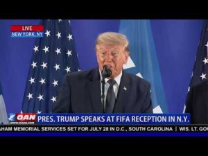 LIVE: TRUMP ATTENDS FIFA RECEPTION AT TRUMP TOWER