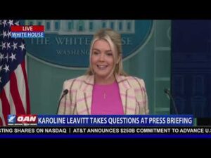 White House Press Secretary Karoline Leavitt Holds Press Briefing