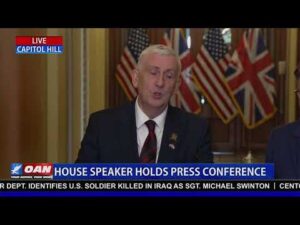LIVE: SPEAKER OF THE HOUSE HOLDS PRESS CONFERENCE