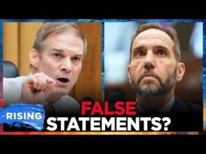Jim Jordan ACCUSES Jack Smith of LYING to CONGRESS, refers him to DOJ for PROSECUTION | RISING