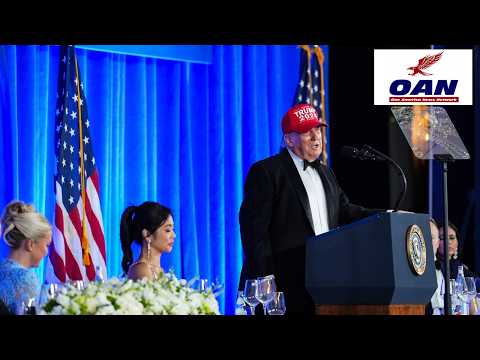President Trump Roasts Media, Teases Another White House Run at Correspondents' Dinner