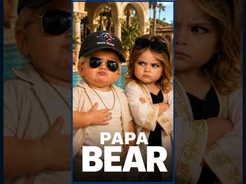 Baby Trump's New Papa Bear Hat 🐻