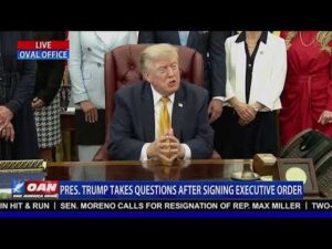 LIVE: TRUMP SPEAKS FROM WHITE HOUSE