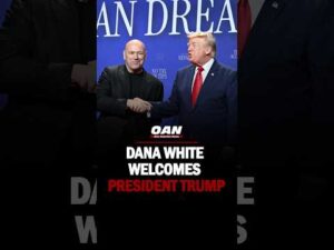 Dana White Introduces President Trump in Las Vegas