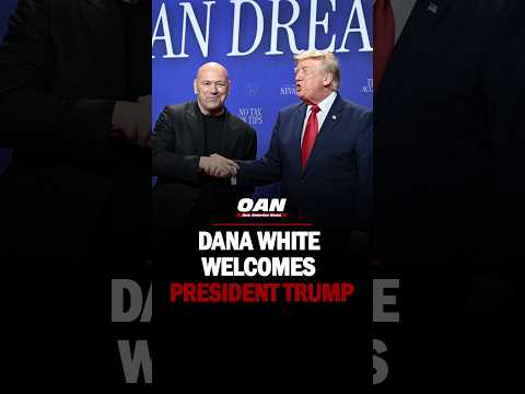 Dana White Introduces President Trump in Las Vegas