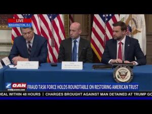 LIVE: VP VANCE DELIVERS REMAKRS ON FRAUD AHEAD OF ROUNDTABLE