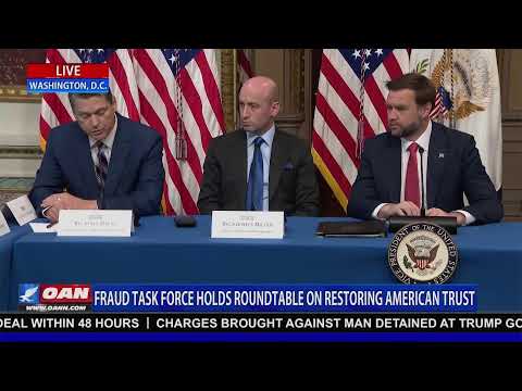 LIVE: VP VANCE DELIVERS REMAKRS ON FRAUD AHEAD OF ROUNDTABLE