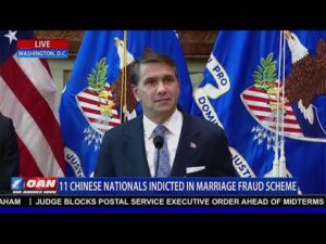 LIVE: AG ANNOUNCES INDICTMENT OF CHINESE NATIONALS IN MARRIAGE FRAUD SCHEME