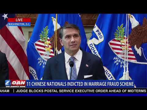 LIVE: AG ANNOUNCES INDICTMENT OF CHINESE NATIONALS IN MARRIAGE FRAUD SCHEME