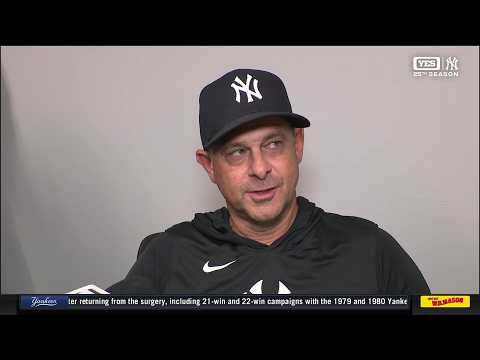 Aaron Boone on extra innings win vs. Blue Jays