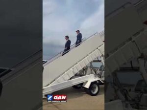 HEGSETH ARRIVES AT JOINT BASE ANDREWS