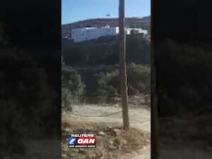 Footage shows the moment a helicopter crashed on Sifnos island in Greece, killing three people