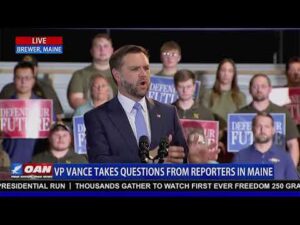 LIVE: VP VANCE DELIVERS REMARKS IN MAINE
