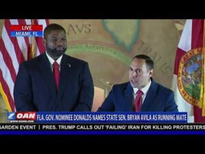 LIVE: FLA. GOV. NOMINEE DONALDS HOLDS PRESS CONFERENCE