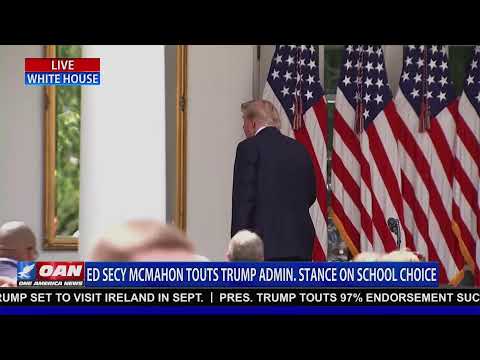 LIVE: TRUMP SPEAKS ON EXPANDING SCHOOL CHOICE