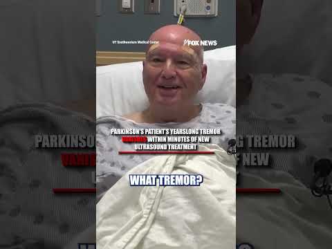 WATCH: Parkinson's patient's tremor vanishes after new non-invasive treatment #fox #shorts #breaking