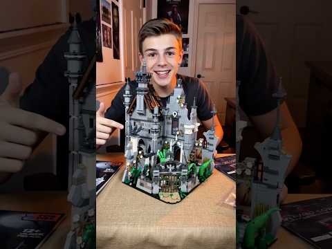 Remember the lonely man living in the castle on the hill?I built his mansion with building blocks!