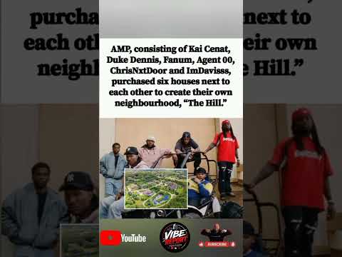 🏠🔥 AMP JUST BUILT “THE HILL” — SIX HOUSES, ONE EPIC CONTENT NEIGHBORHOOD!#shorts"