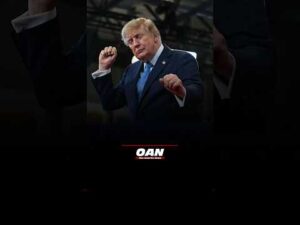 President Trump does his signature dance in Long Island