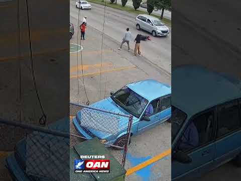 Supermarket employee rescues child who ran toward moving traffic
