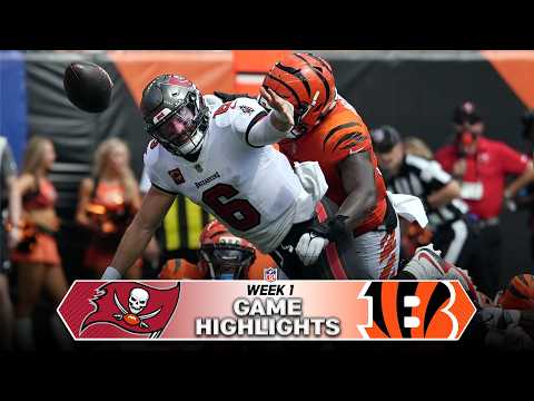 Tampa Bay Buccaneers vs. Cincinnati Bengals Game Highlights | NFL 2026 Season Week 1
