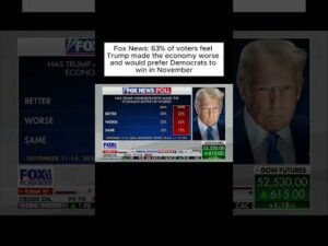 Fox News Poll: 63% Say Trump Has Made the Economy Worse #Trump #Economy #Politics