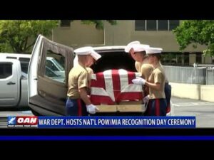 War Secretary Pete Hegseth Honors America's POWs and MIAs: “We Leave No One Behind”