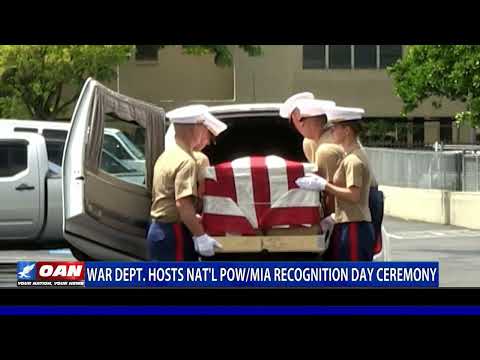 War Secretary Pete Hegseth Honors America's POWs and MIAs: “We Leave No One Behind”