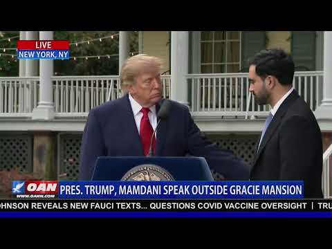 LIVE: Mamdani hosts President Trump