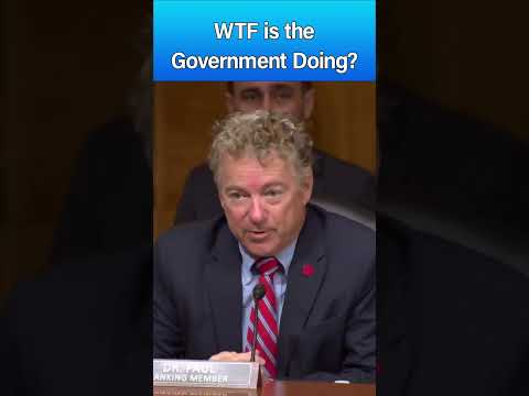 WTF is the Government Doing With OUR Money??