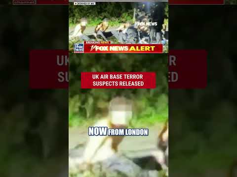 BREAKING: UK air base terror suspects RELEASED #shorts