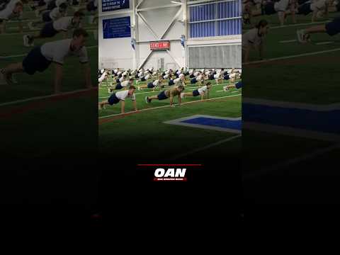 Early Morning PT With Hegseth at Air Force Academy