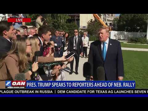 LIVE: Pres. Trump Speaks to Reporters