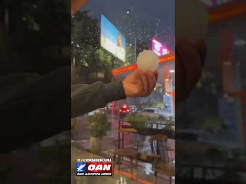 LARGE HAILSTONES BATTER PARAGUAY’S CAPITAL