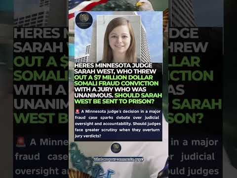 ⚖️ Judge Sarah West's $7 Million Fraud Ruling Sparks Debate – Should She Face Review? 🔥 #BreakingNe