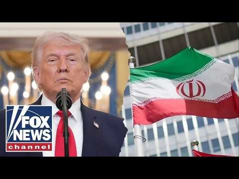 Trump puts Iran on NOTICE as regime secures nuclear sites