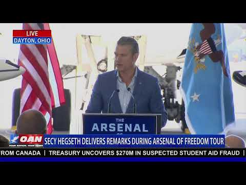LIVE: SEC OF WAR DELIVERS REMARKS: THE ARSENAL OF FREEDOM TOUR