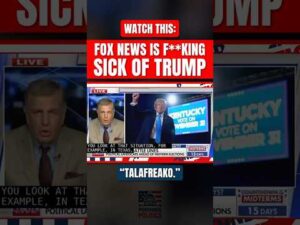 Fox News is F**KING SICK of Trump 👀